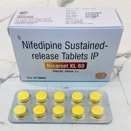 Nifedipine Sustained Release 60mg Tablets