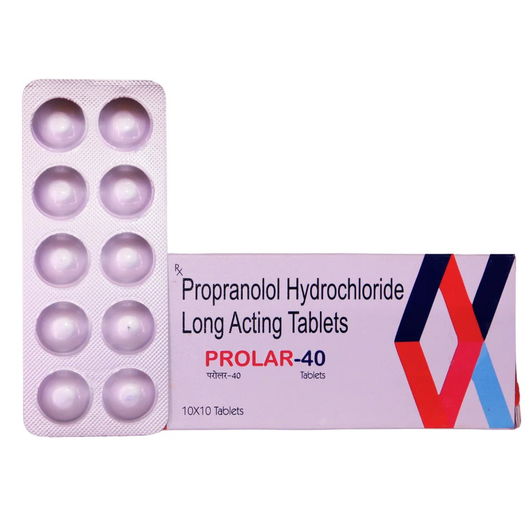 Propranolol Hydrochloride Long Acting 40Mg Tablets_0