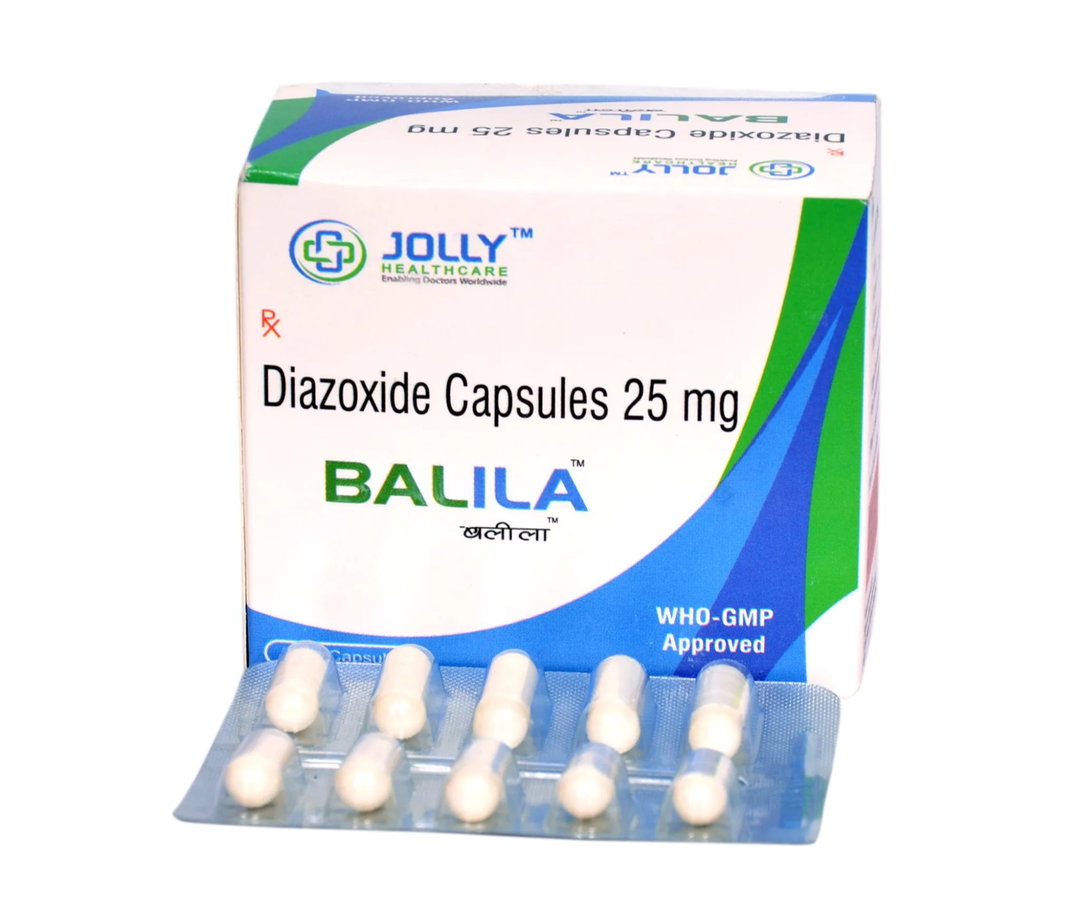Diazoxide 25mg Capsule