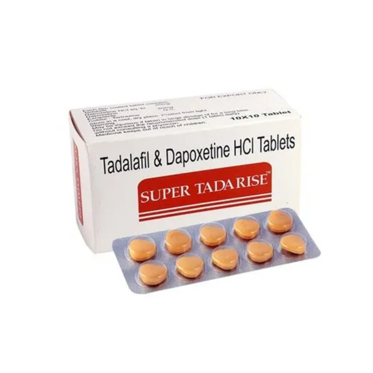 Tadalafil & Dapoxetine Hydrochloride Tablets