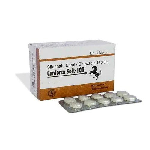 Cenforce - Sildenafil Citrate Chewable 100mg Tablet- viagra