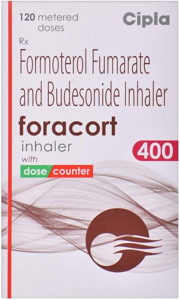 Budesonide 400 mcg + Formoterol Fumarate Dihydrate 6mcg