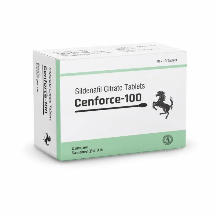 Cenforce -Sildenafil Citrate IP 100mg Tablets - viagra