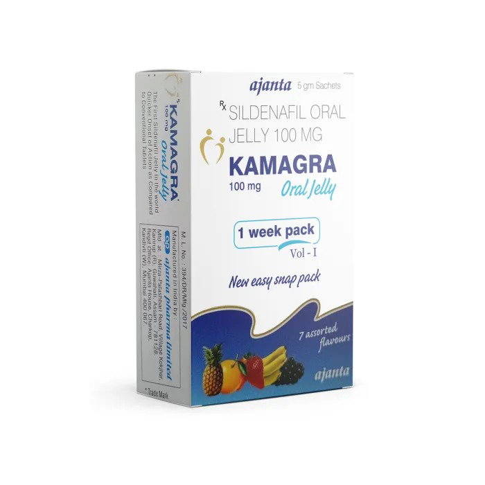 Kamagra Oral Jelly Pack 7 X 100 Mg_0