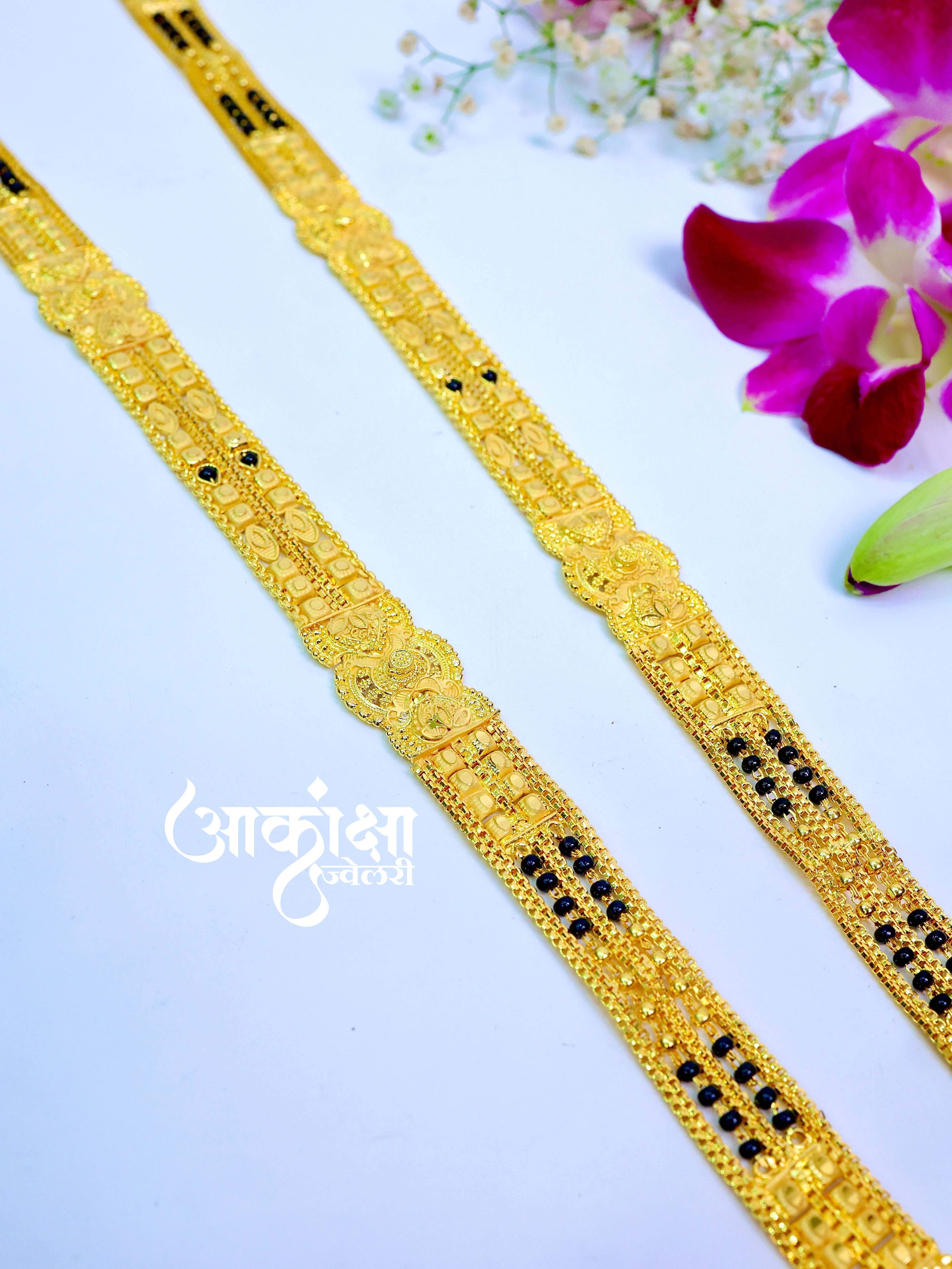 Grishma Mangalsutra (1 Gram Gold Plated)_1