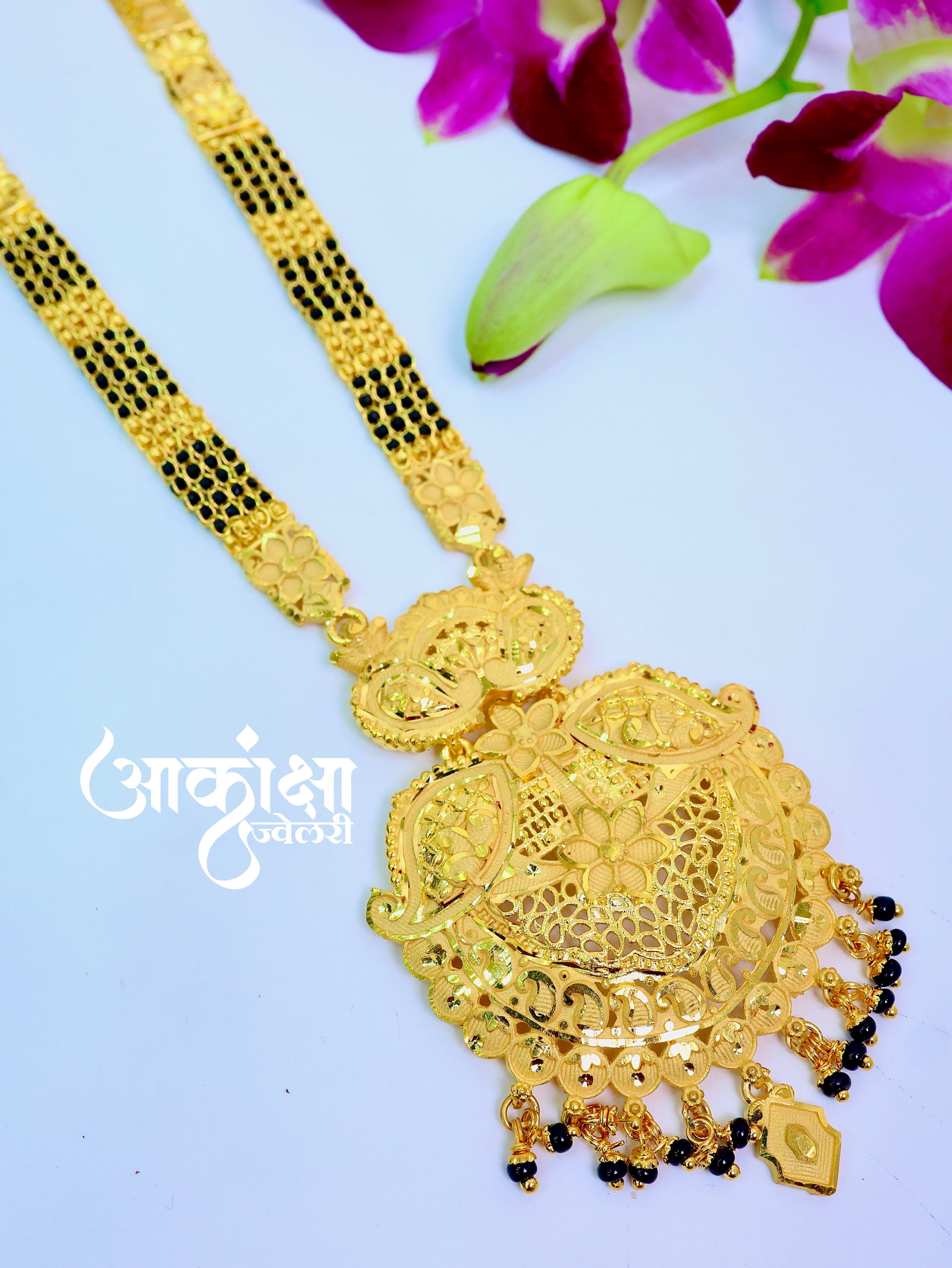 Nitya Mangalsutra (1 Gram Gold Plated)_2