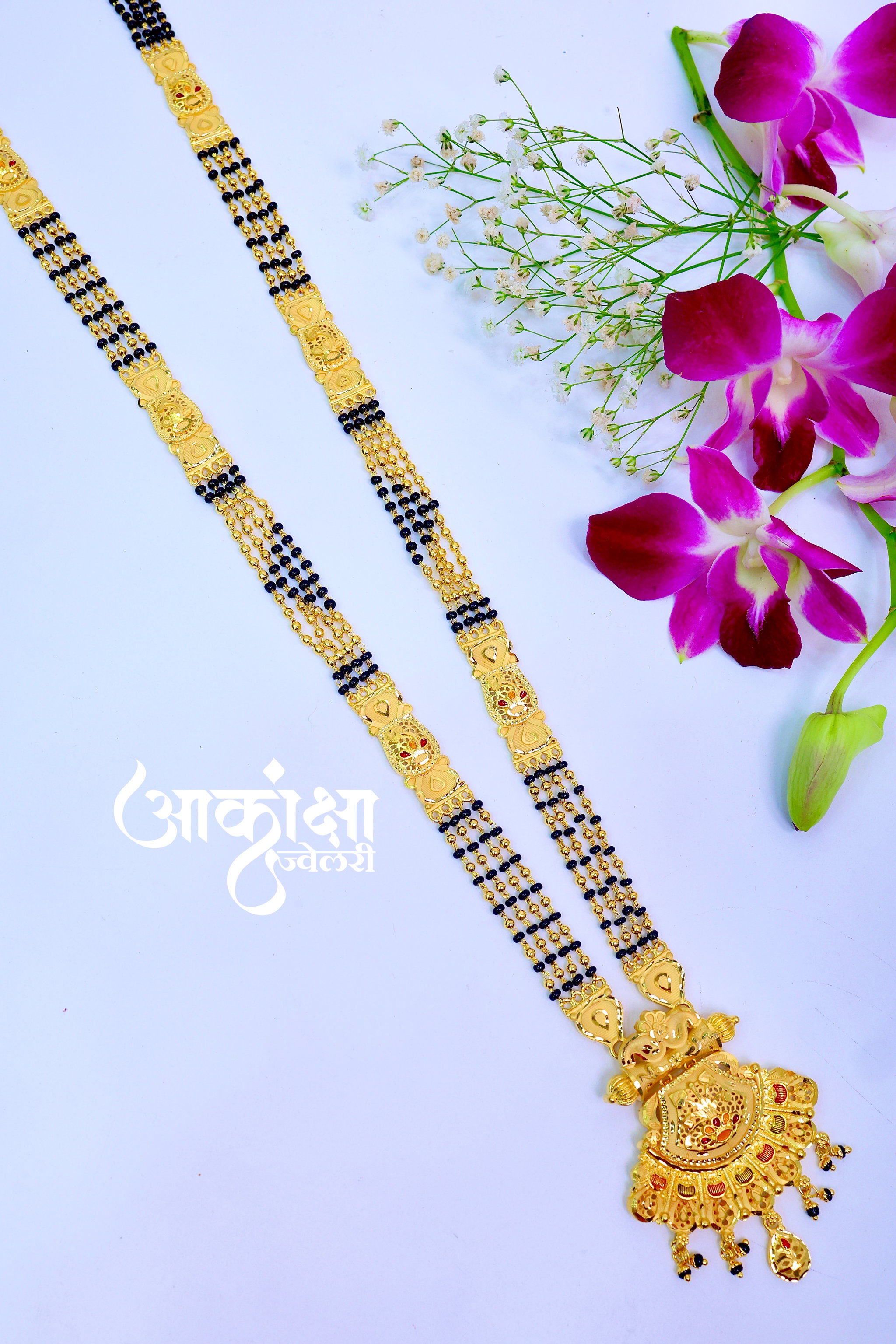 Jiya Mangalsutra (1 Gram Gold Plated)_0