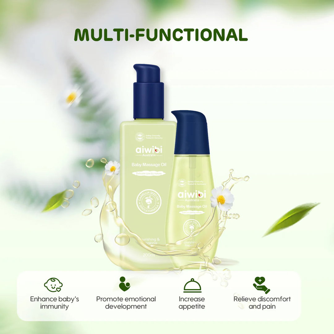 Aiwibi Huile de Massage pour Bébé 2000ml