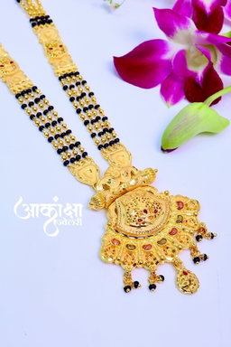 Jiya Mangalsutra (1 Gram Gold Plated)