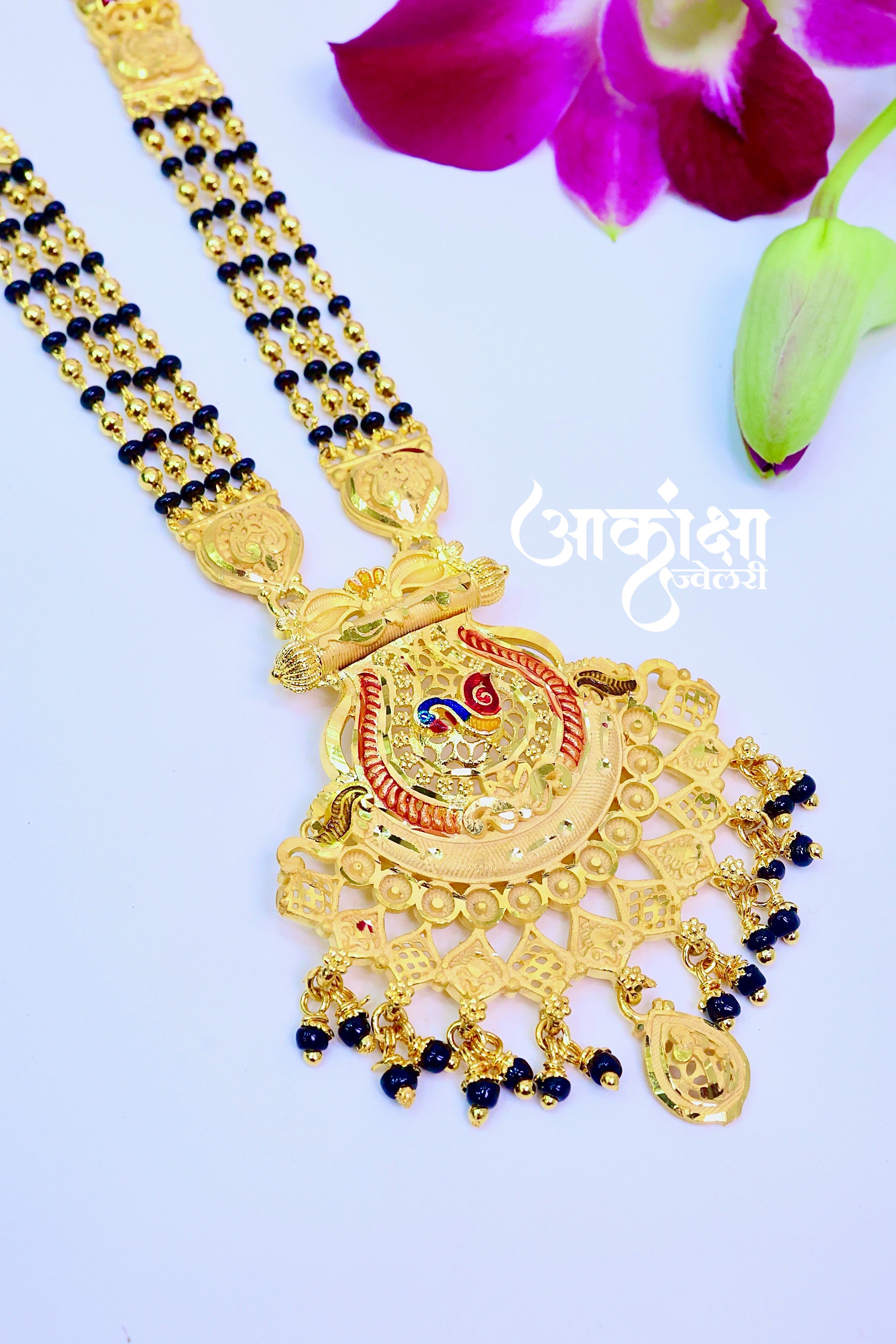 Kavya Mangalsutra (1 Gram Gold Plated)_2