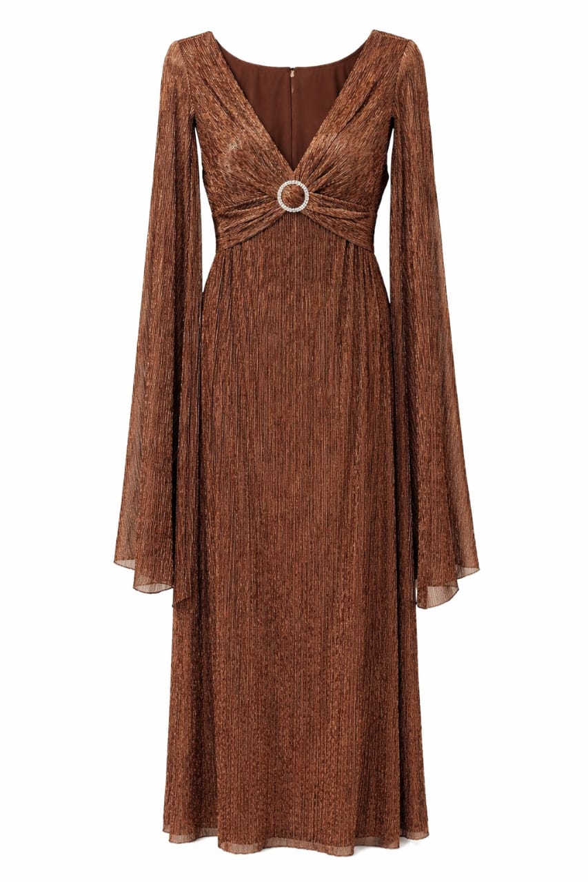 Copper Evening Dress