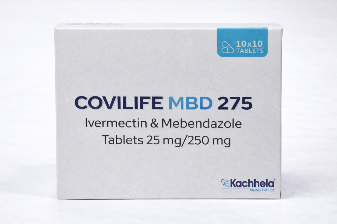Ivermectin & Mebendazole Tablet 25mg/250mg