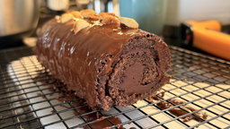 Hazelnut Swiss Roll
