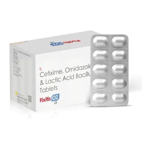 Cefixime Ornidazole & Lactic Acid Bacillus Tablets_0