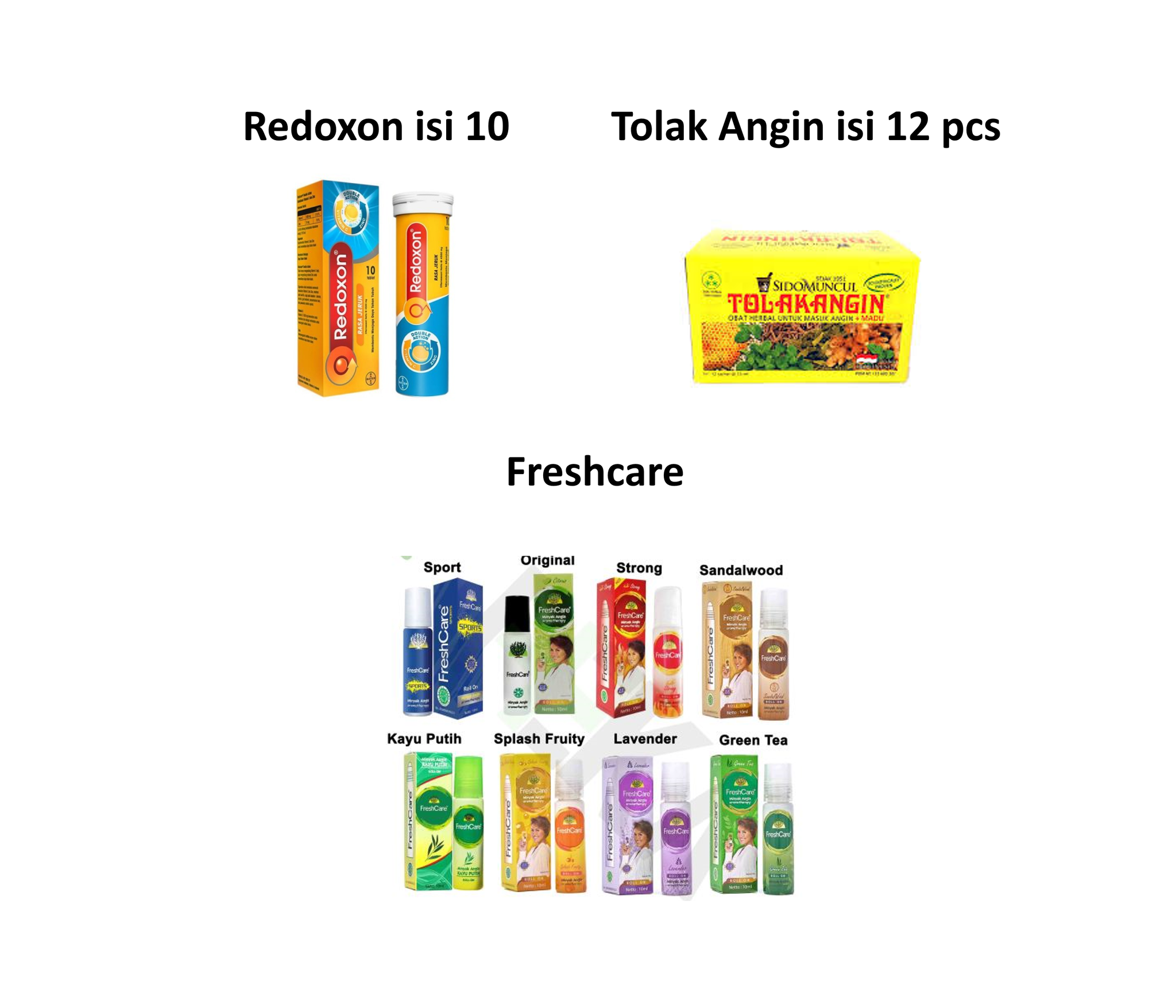 Suplemen (Redoxon, Tolak Angin, Freshcare)_0