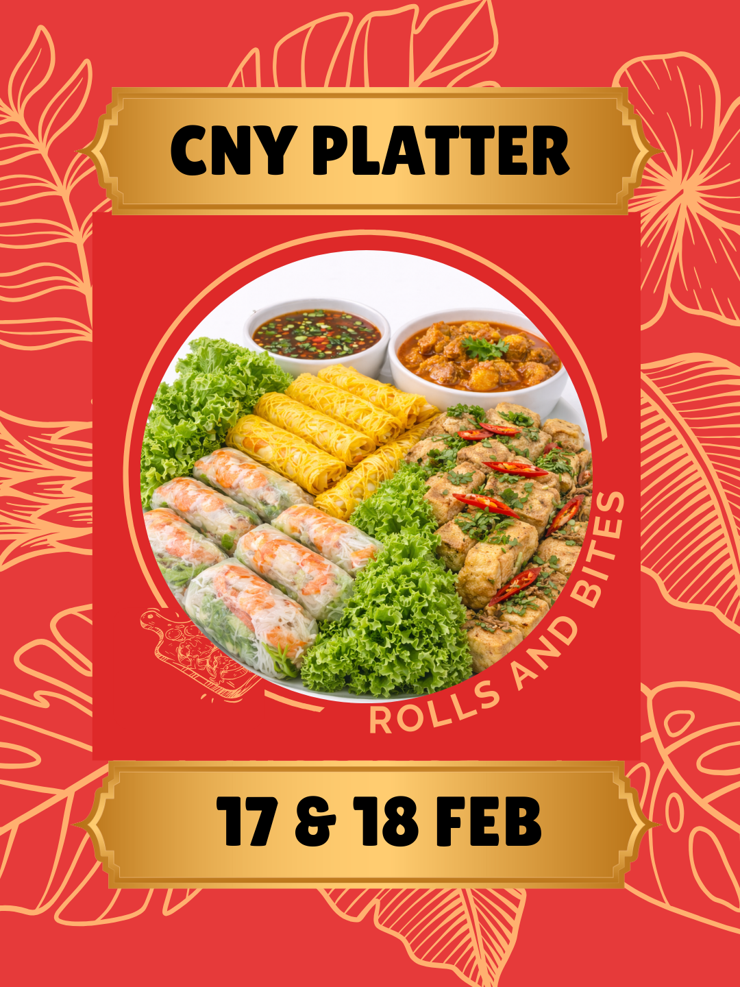 CNY PLATTER