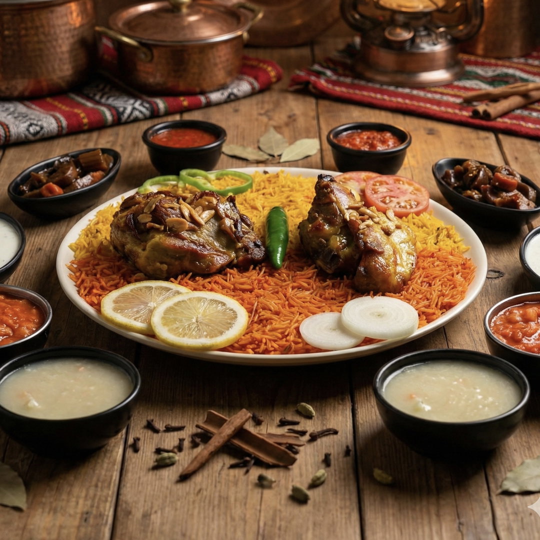 قطعتين لحم