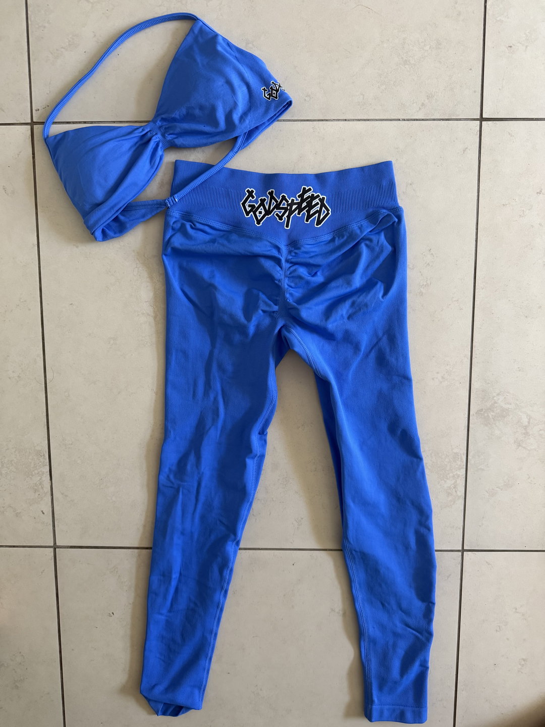 Sports Tights - Baby Blue 