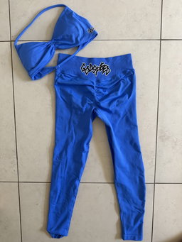 Sports Tights - Baby Blue 