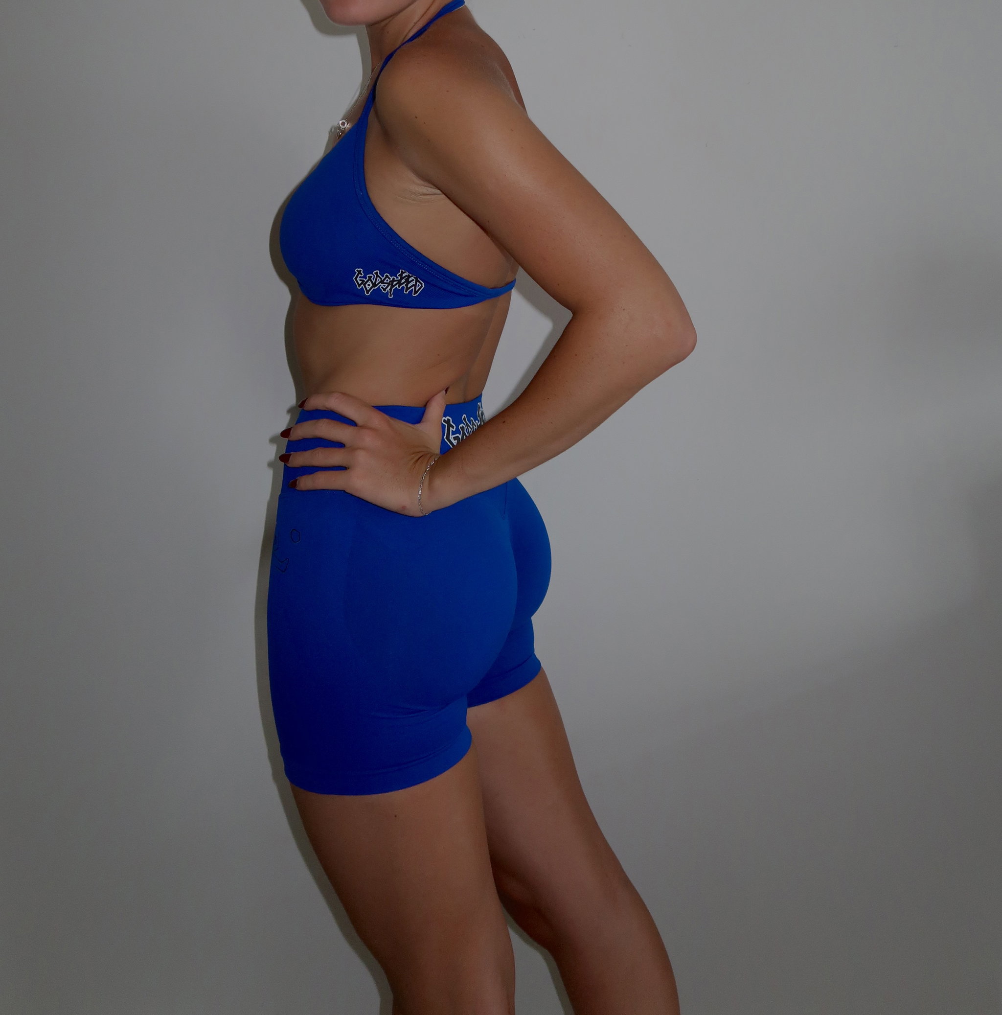 Sports Bra - Royal Blue _2