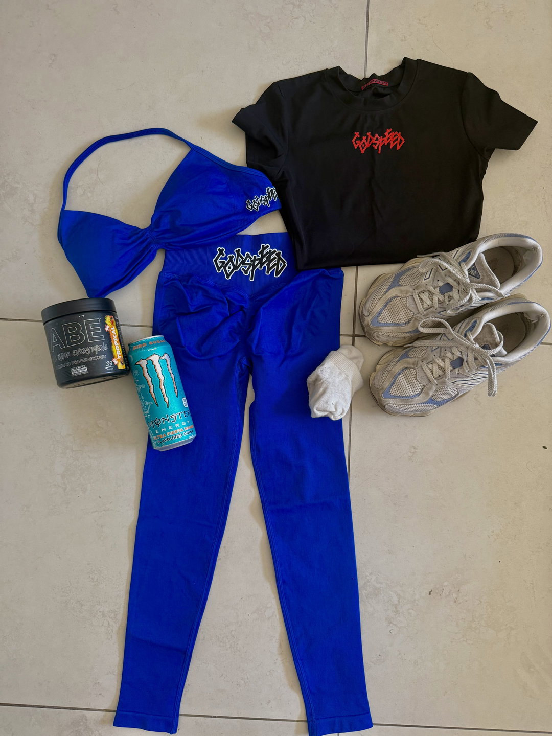 Sports Tights - Royal Blue 