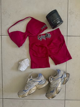 Sports Bra - Hot Pink 