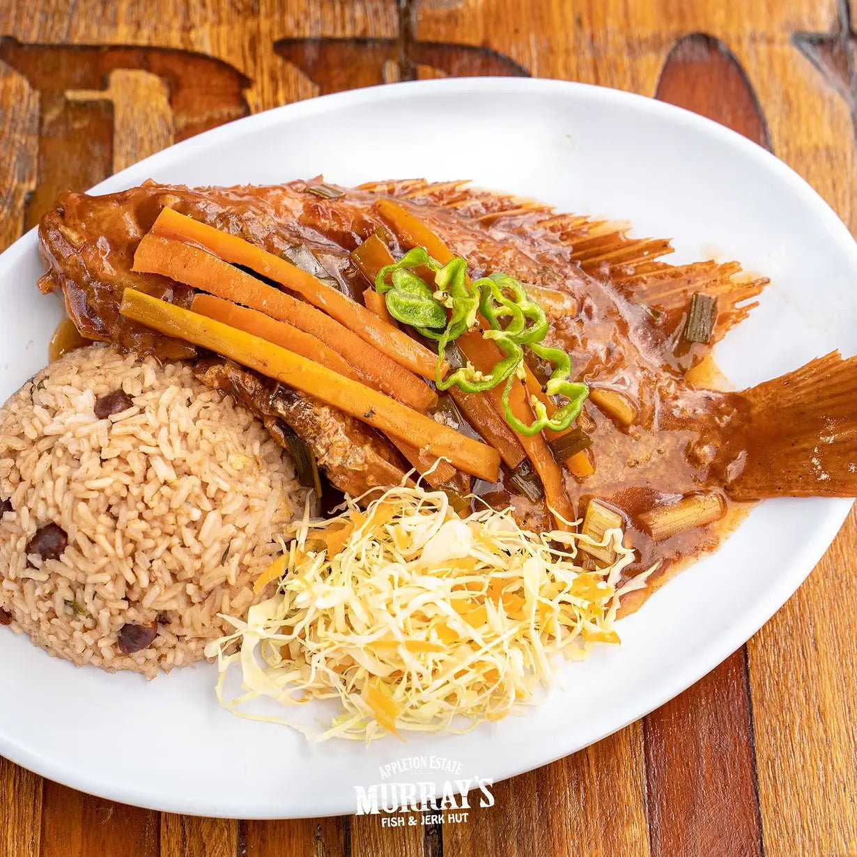 BROWN STEWED FISH_0