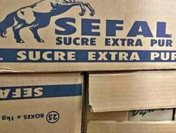SUCRE EN MORCEAUX SEFAL (CARTON 25 kgs) — AMY0081