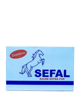 SUCRE EN MORCEAUX SEFAL (CARTON 25 kgs) — AMY0081