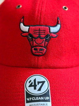 47 Brand - Chicago Bulls Wooly Clean Up Strapback Red