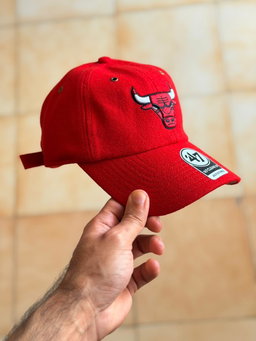 47 Brand - Chicago Bulls Wooly Clean Up Strapback Red
