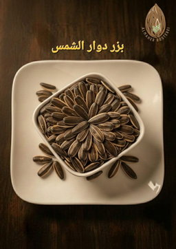 بزر دوار رشة ملح - Sonnenblumenkerne mit einer Prise Salz