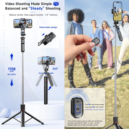 F16 170CM BLUETOOTH SELFIE STICK TRIPOD