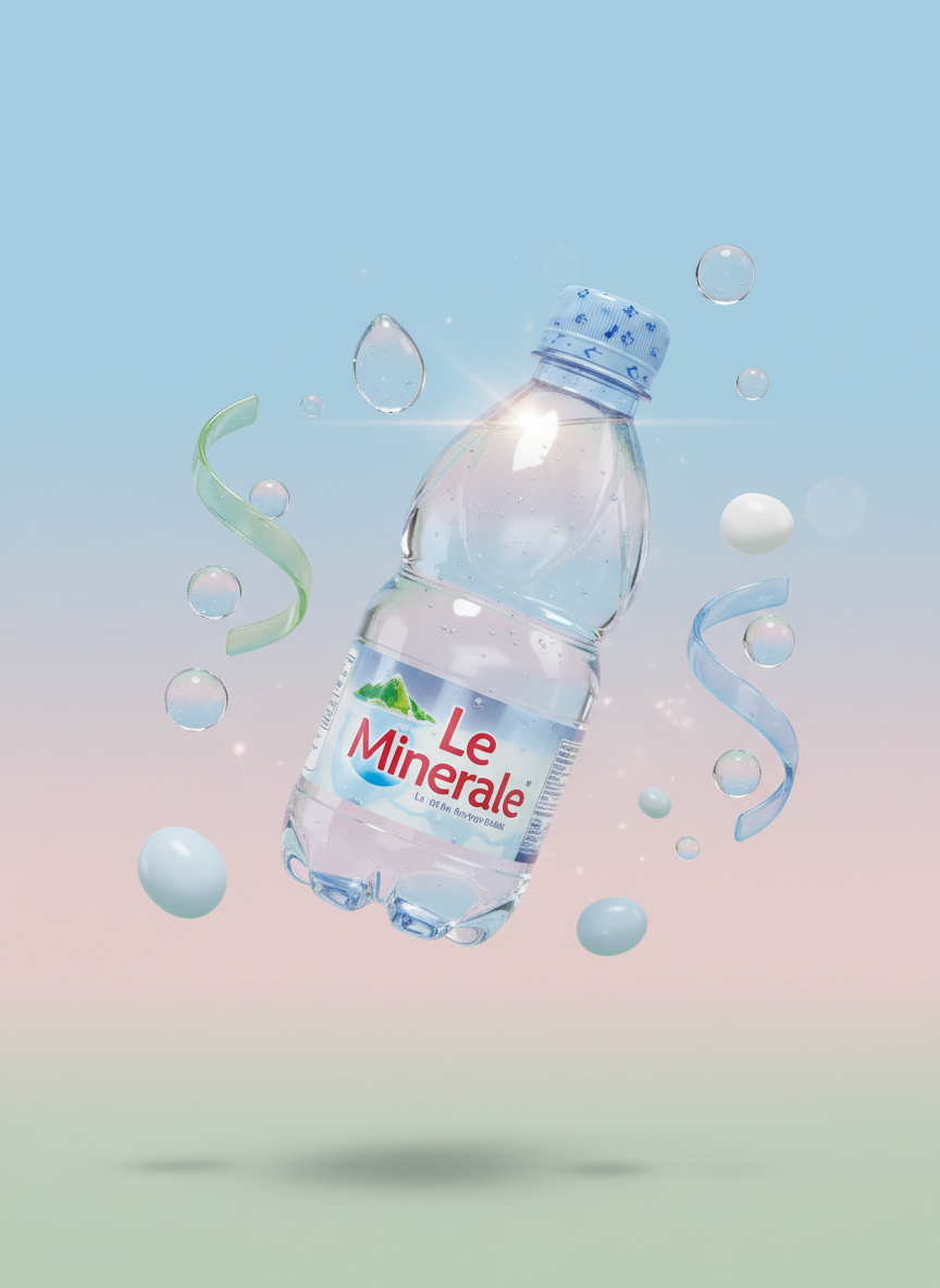 LE MINERALE BOTOL 330 ML/24