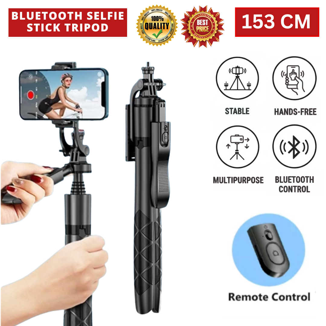 PREMIUM L16 BLUETOOTH SELFIE STICK TRIPOD_0
