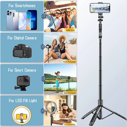 PREMIUM L16 BLUETOOTH SELFIE STICK TRIPOD