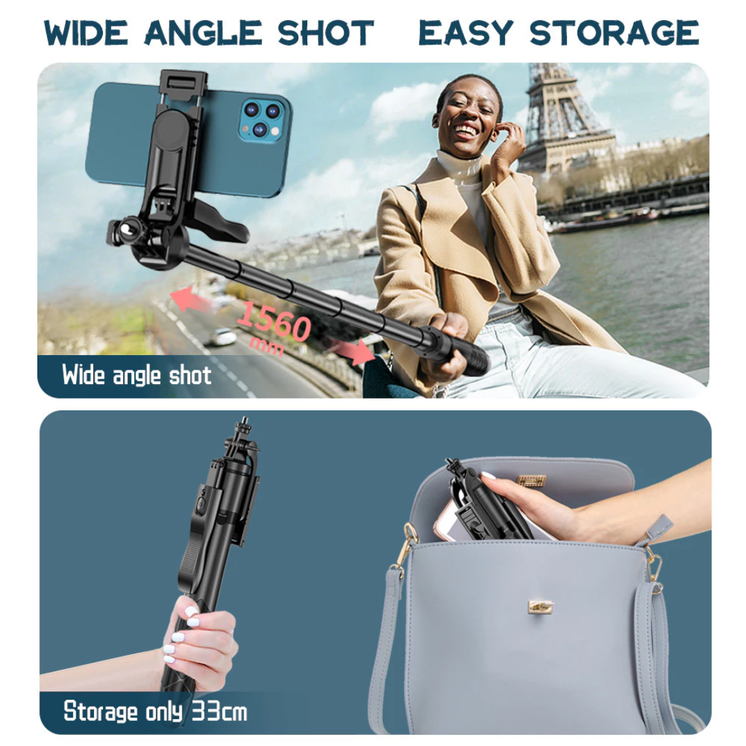 PREMIUM L16 BLUETOOTH SELFIE STICK TRIPOD_2