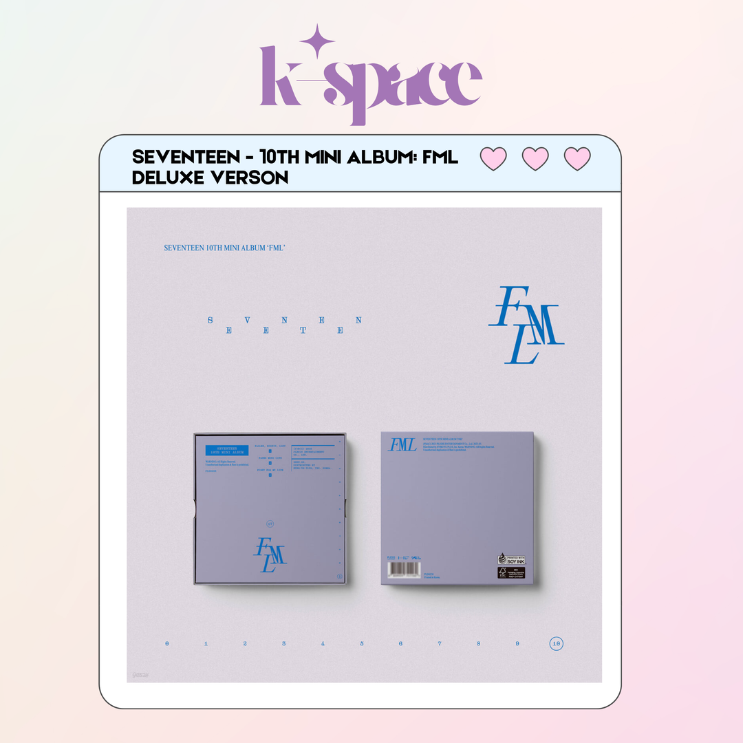 SEVENTEEN - 10TH MINI ALBUM: FML DELUXE VERSON
