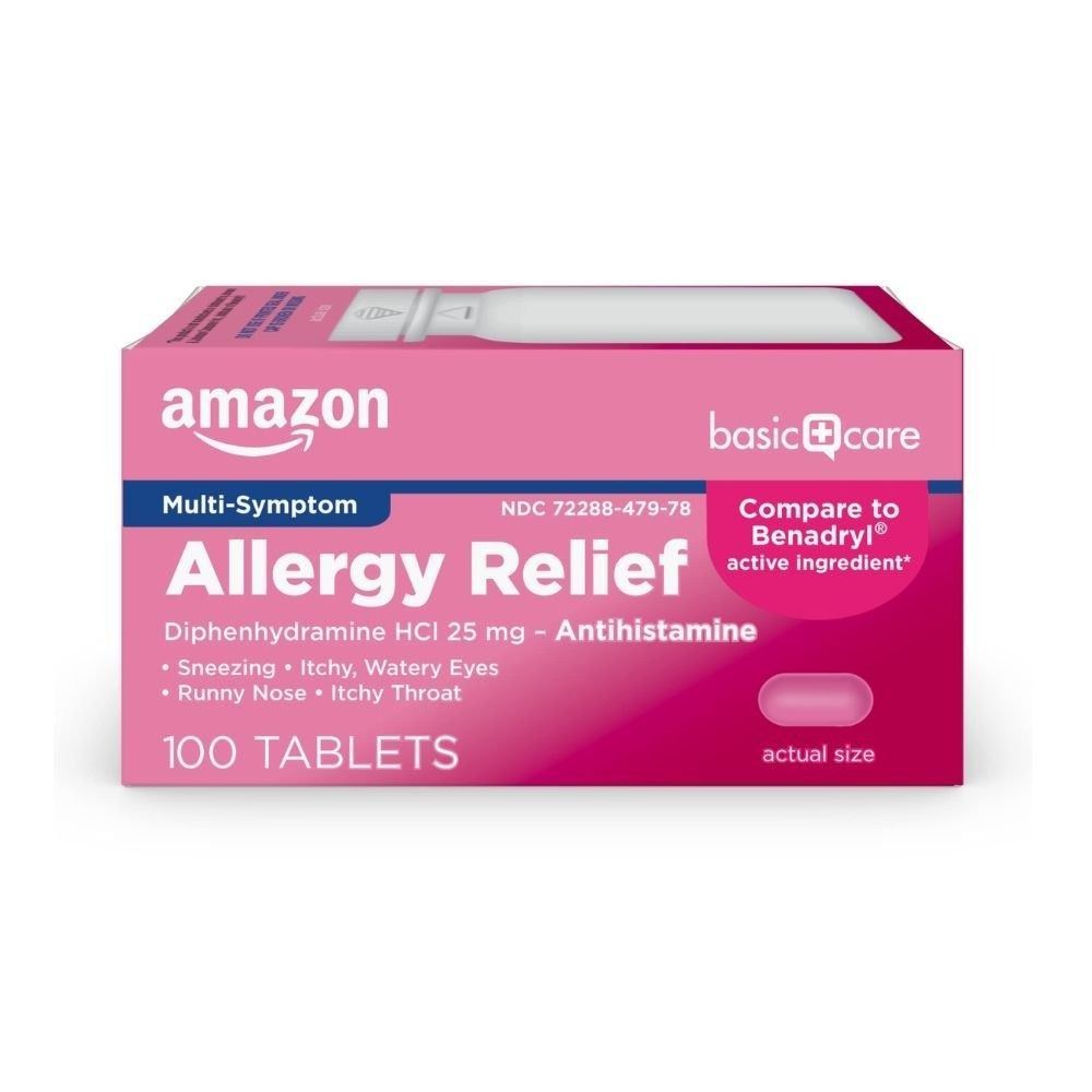 Diphenhydramine HCL 25Mg Antihistamine_0