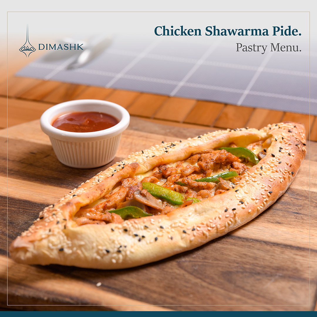 Chicken Shawarma Pide