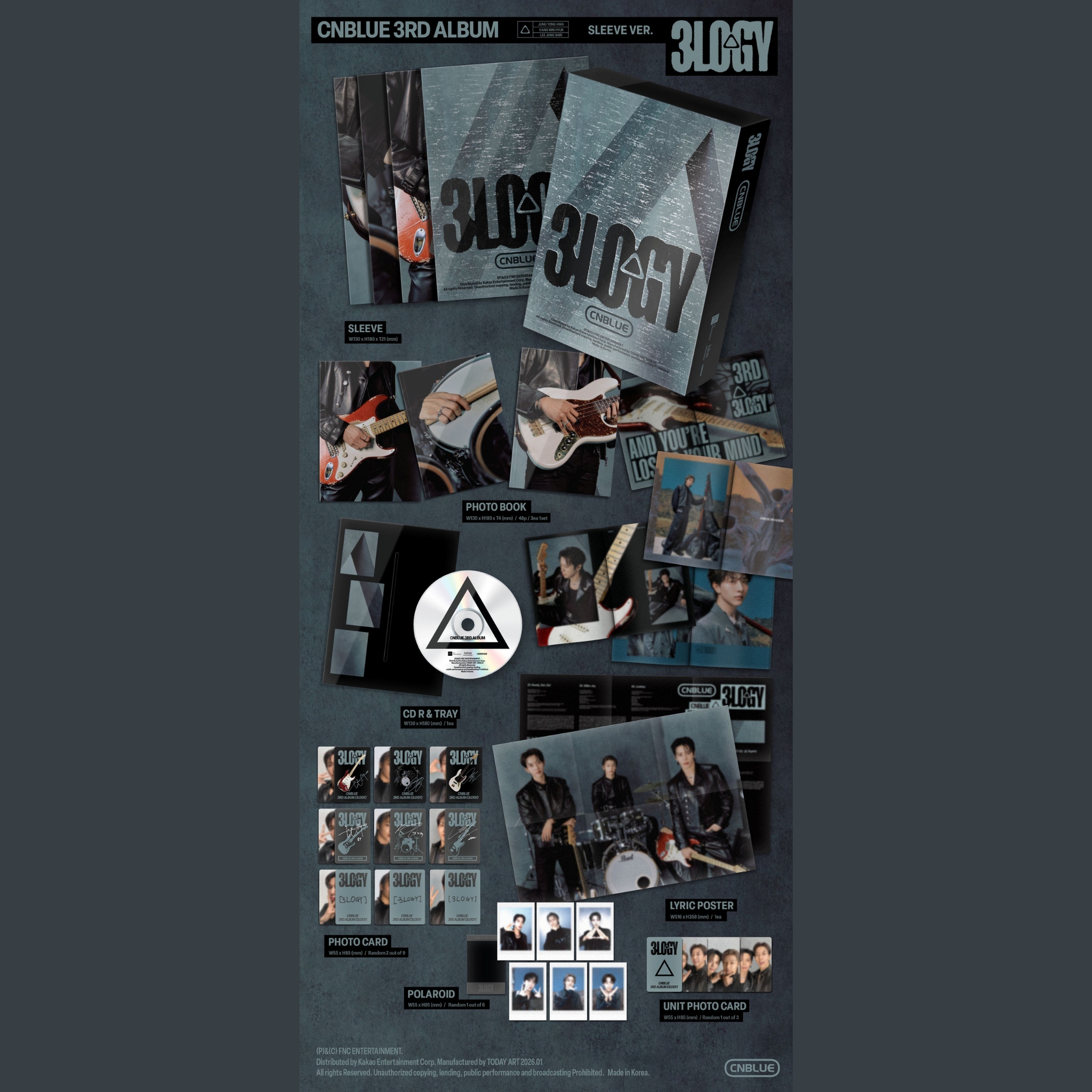 CNBLUE - 3rd Album [3LOGY] (SLEEVE Ver.)_1