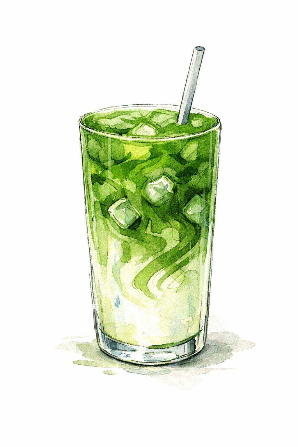 Iced Matcha Latte (Popular)_0