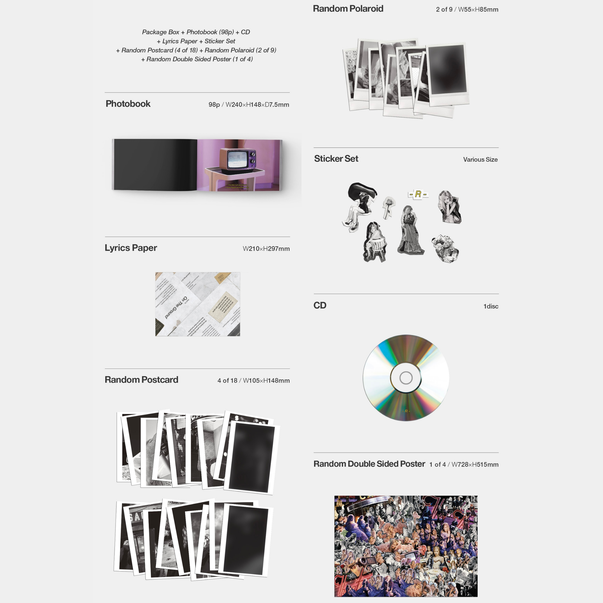 ROSE - -R- 1st Single Album_1