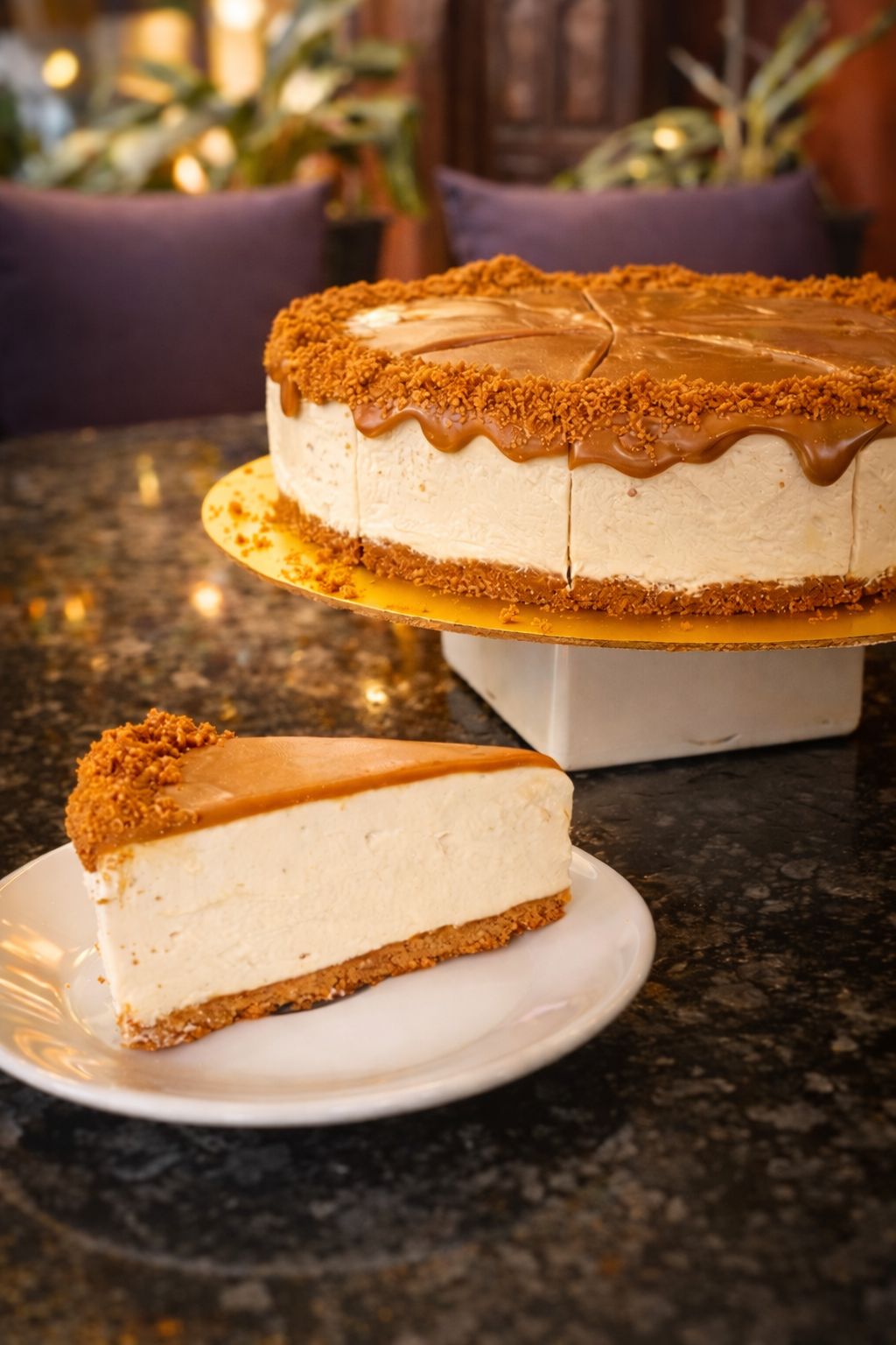 9" Biscoff Cheesecake