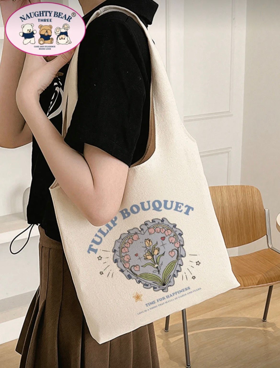 Tulip Bouquet Totebag_0