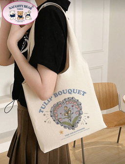Tulip Bouquet Totebag