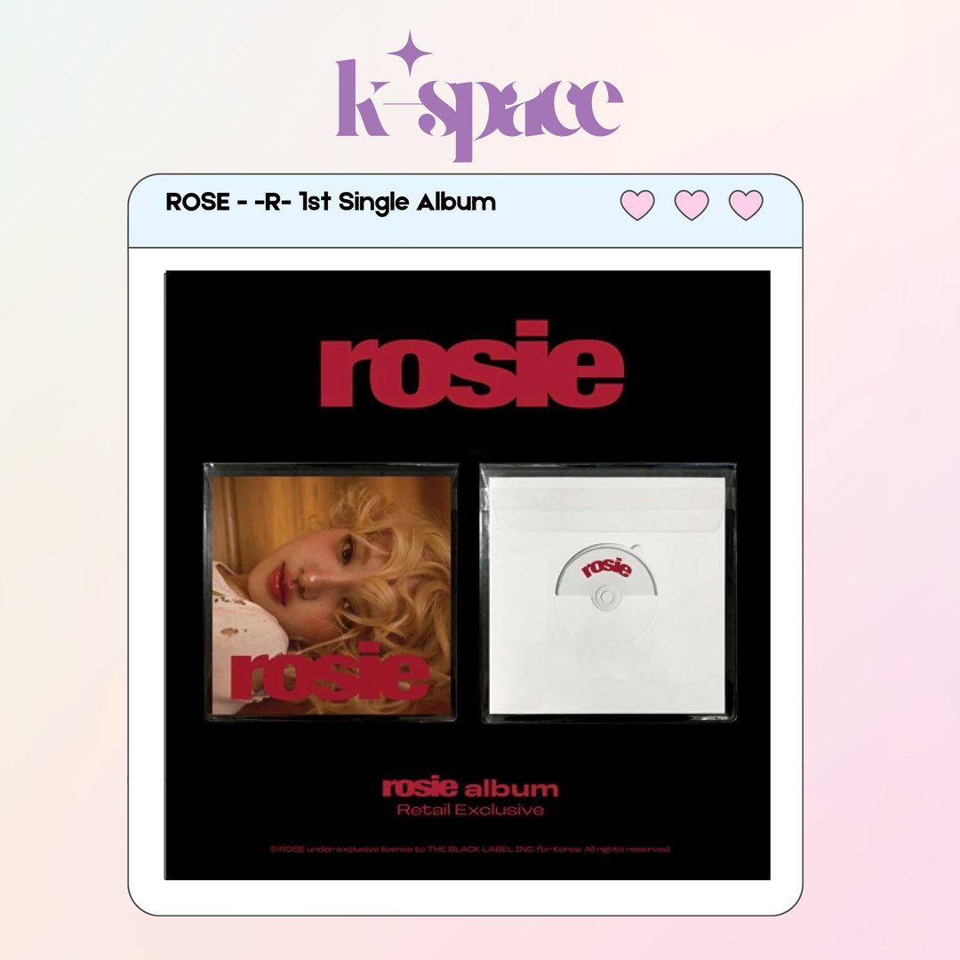 ROSÉ - 1ST ALBUM: ROSIE