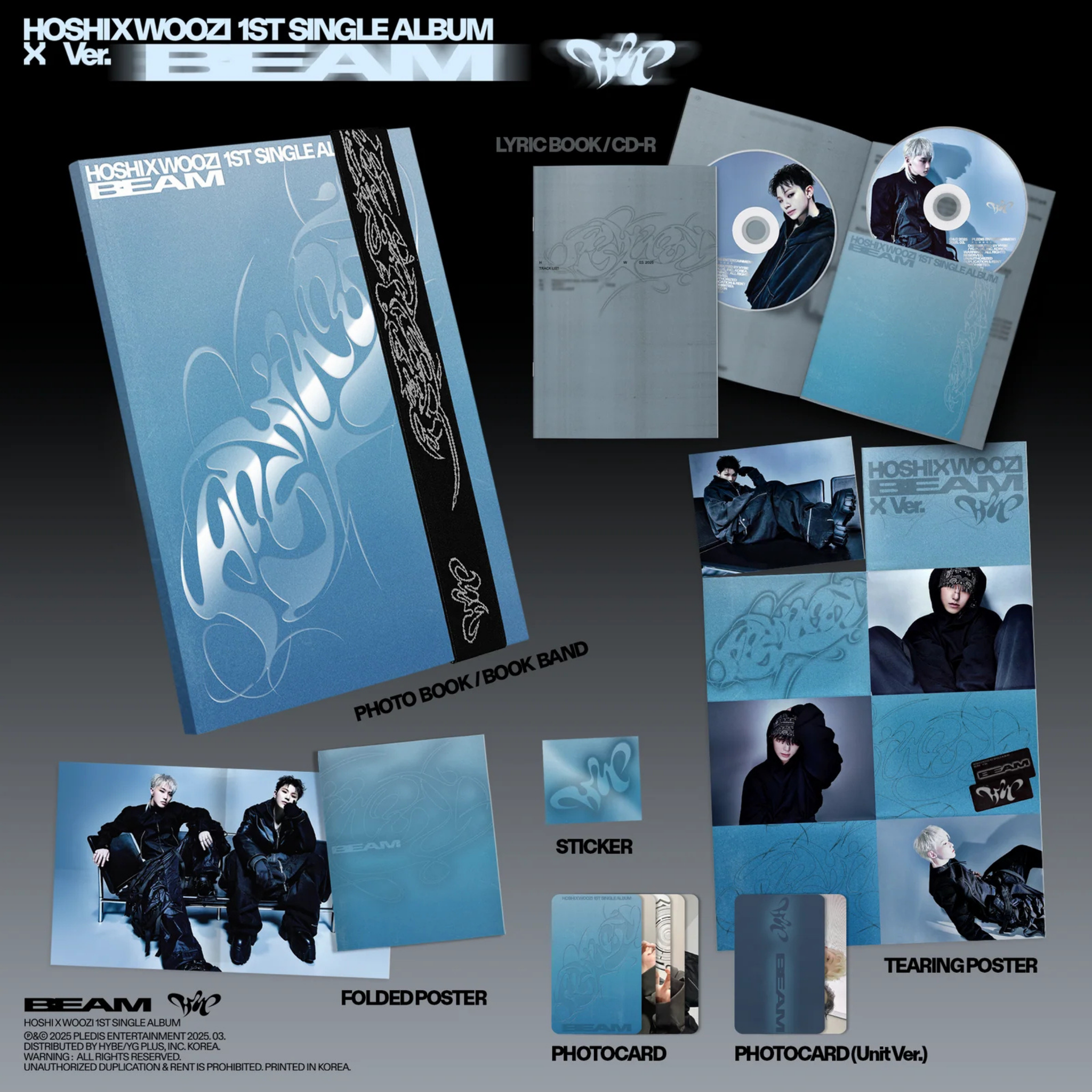 SEVENTEEN - HOSHI X WOOZI 1st Single Album – BEAM_1