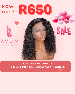 20inch Malaysian full frontal
