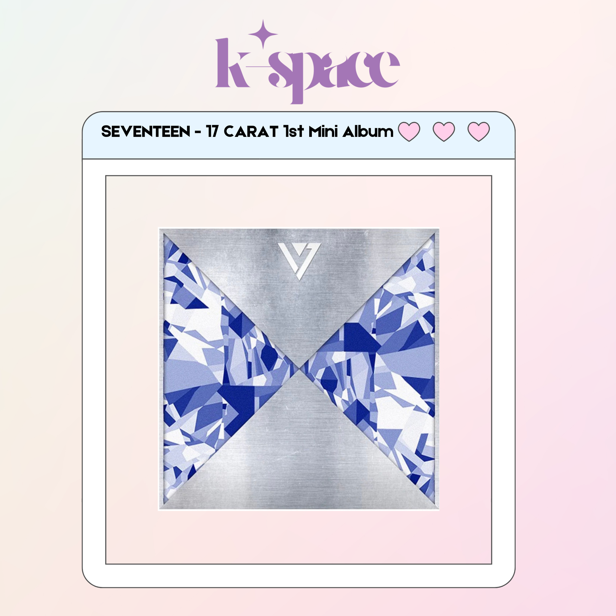 SEVENTEEN - 17 CARAT 1st Mini Album_0